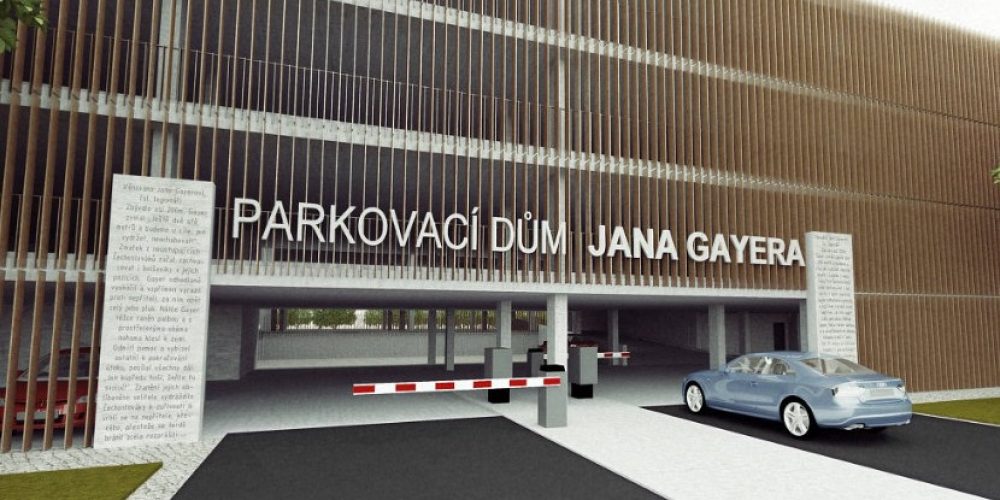 Parkovací dům Jana Gayera v Hradci Králové začne sloužit 4. června