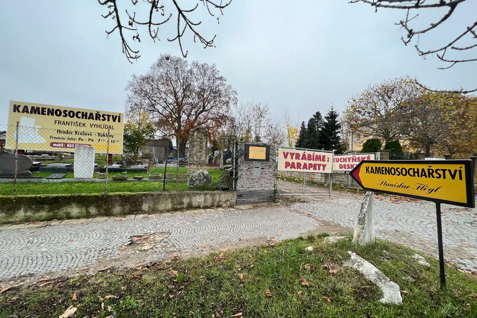 Kamenosochařství Vyhlídal - kamenictví Hradec králové
