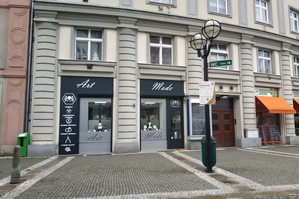 Zlatnictví ART MODE - Čelakovského Hradec Králové